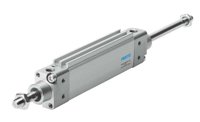 Festo | DZH-16-100-PPV-A-S2 | 16mm Bore x 100mm Stroke | Flat Pneumatic Cylinder