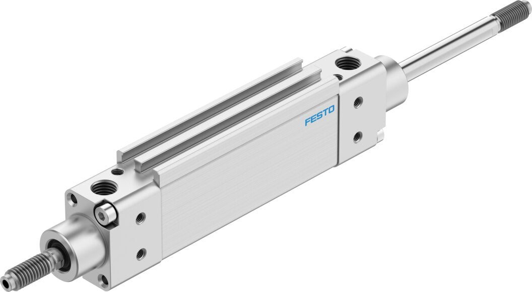 Festo | DZH-20-100-PPV-A-S20 | 20mm Bore x 100mm Stroke | Flat Pneumatic Cylinder