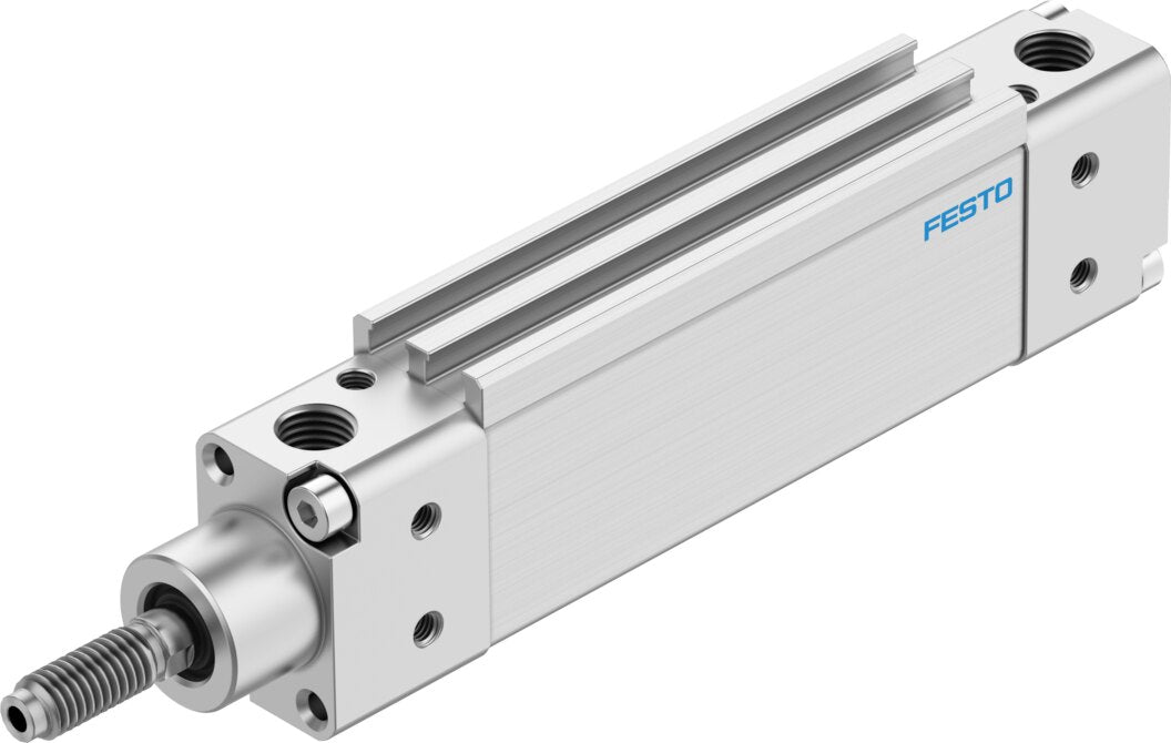 Festo | DZH-20-70-PPV-A | 20mm Bore x 70mm Stroke | Flat Pneumatic Cylinder