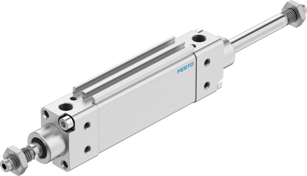 Festo | DZH-25-320-PPV-A-S20 | 25mm Bore x 320mm Stroke | Flat Pneumatic Cylinder