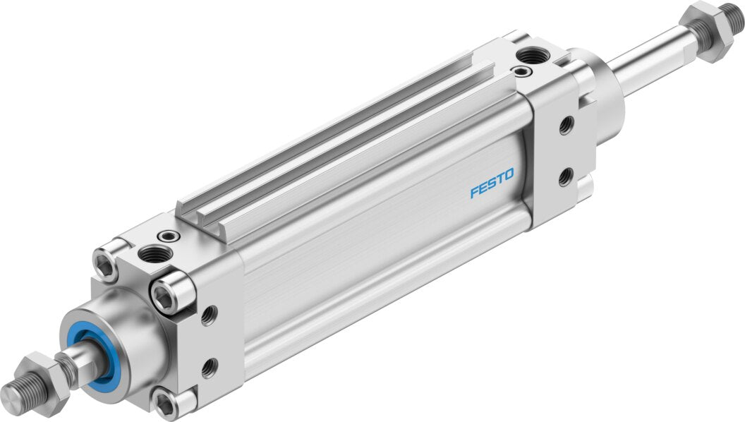 Festo | DZH-32-25-PPV-A-S2 | 32mm Bore x 25mm Stroke | Flat Pneumatic Cylinder