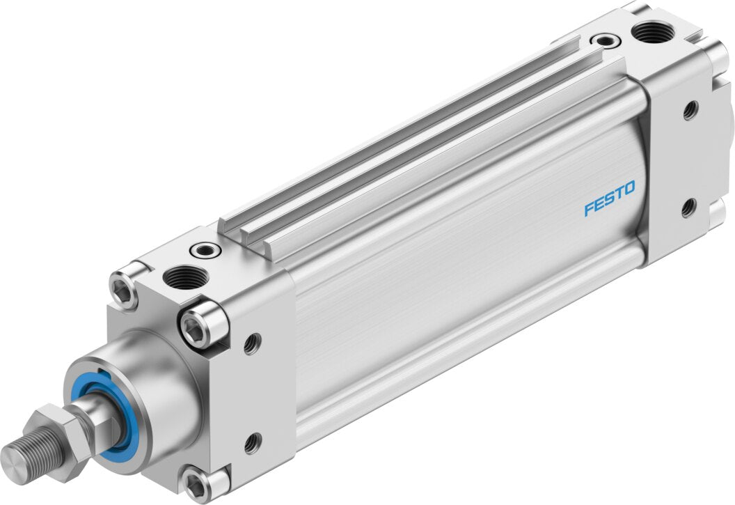Festo | DZH-40-100-PPV-A | 40mm Bore x 100mm Stroke | Flat Pneumatic Cylinder