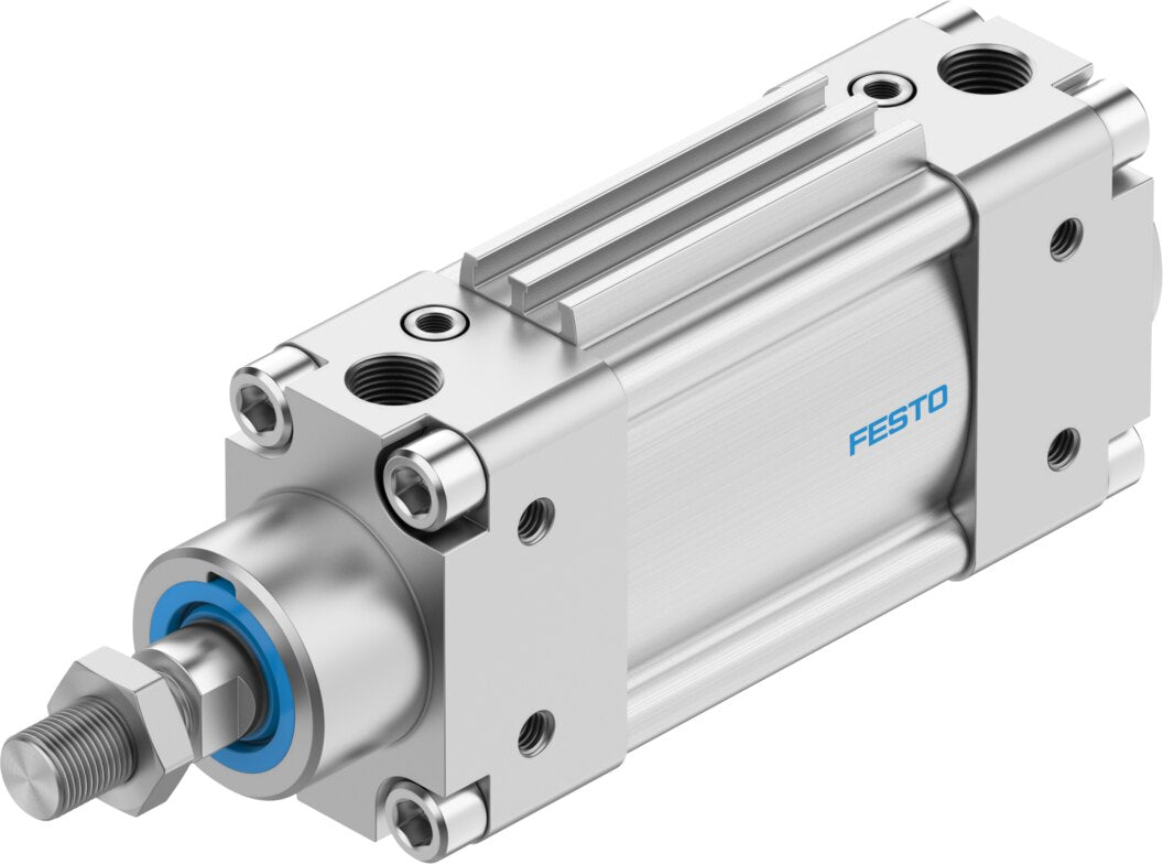Festo | DZH-40-25-PPV-A | 40mm Bore x 25mm Stroke | Flat Pneumatic Cylinder