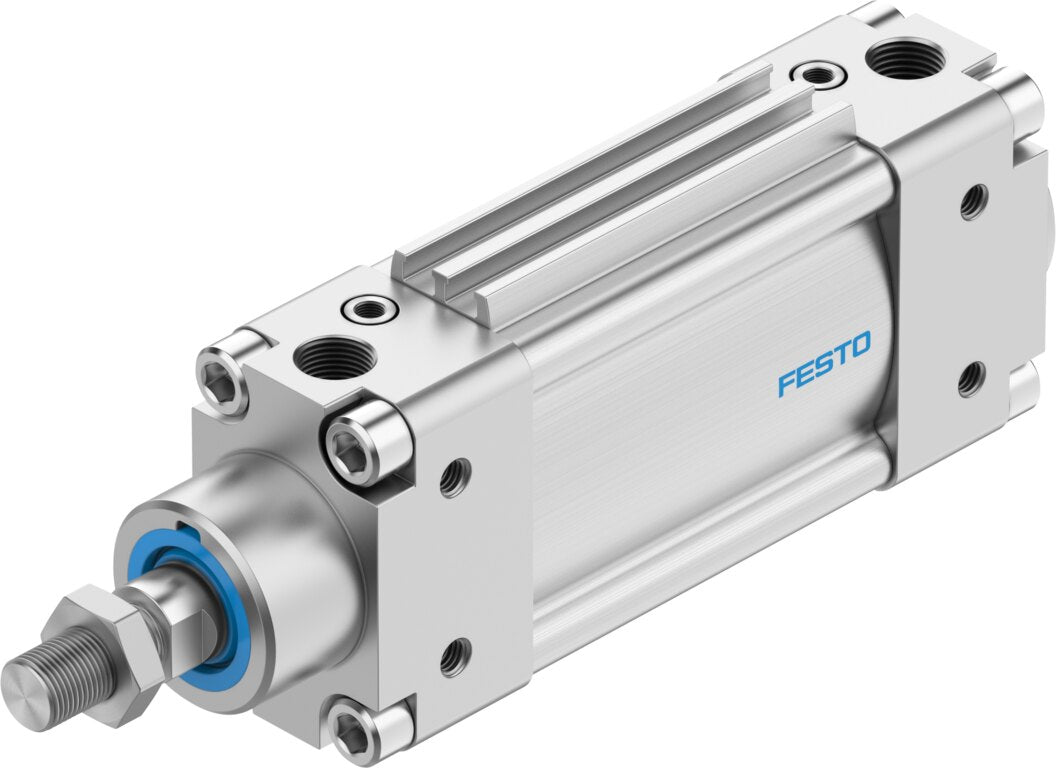 Festo | DZH-40-420-PPV-A | 40mm Bore x 420mm Stroke | Flat Pneumatic Cylinder