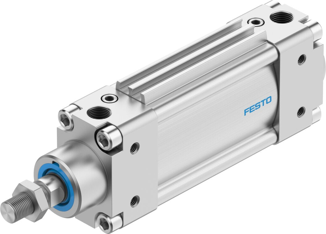 Festo | DZH-40-50-PPV-A | 40mm Bore x 50mm Stroke | Flat Pneumatic Cylinder