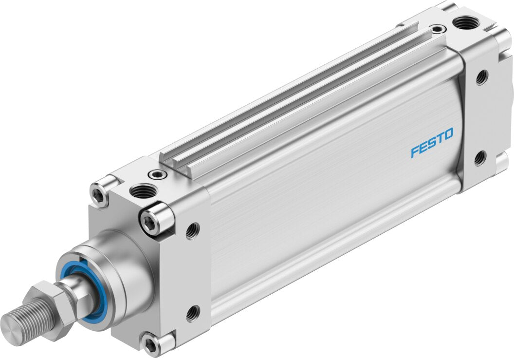 Festo | DZH-50-125-PPV-A | 50mm Bore x 125mm Stroke | Flat Pneumatic Cylinder