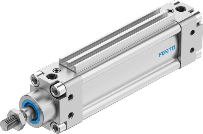 Festo | DZH-50-15-PPV-A-SA | 50mm Bore x 15mm Stroke | Flat Pneumatic Cylinder
