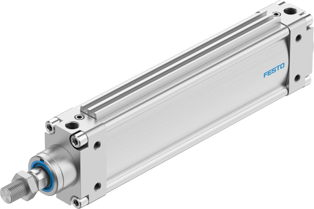 Festo | DZH-50-200-PPV-A | 50mm Bore x 200mm Stroke | Flat Pneumatic Cylinder