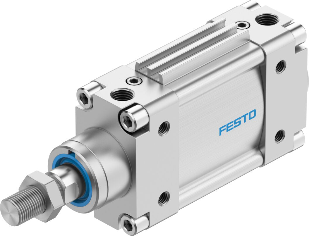 Festo | DZH-50-25-PPV-A | 50mm Bore x 25mm Stroke | Flat Pneumatic Cylinder
