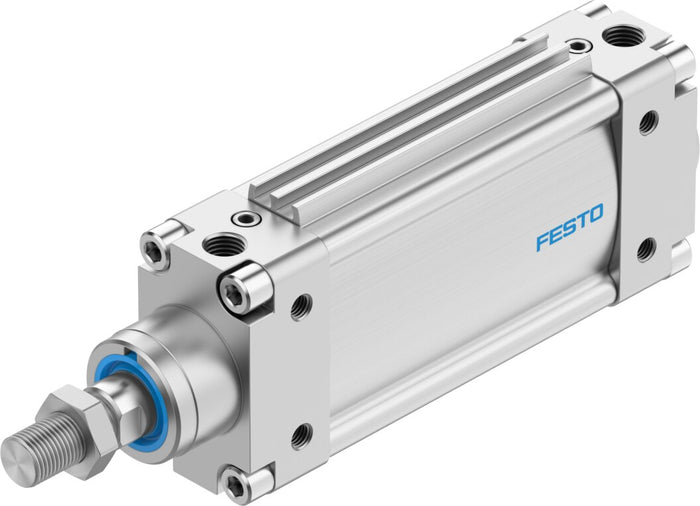 Festo | DZH-50-80-PPV-A | 50mm Bore x 80mm Stroke | Flat Pneumatic Cylinder