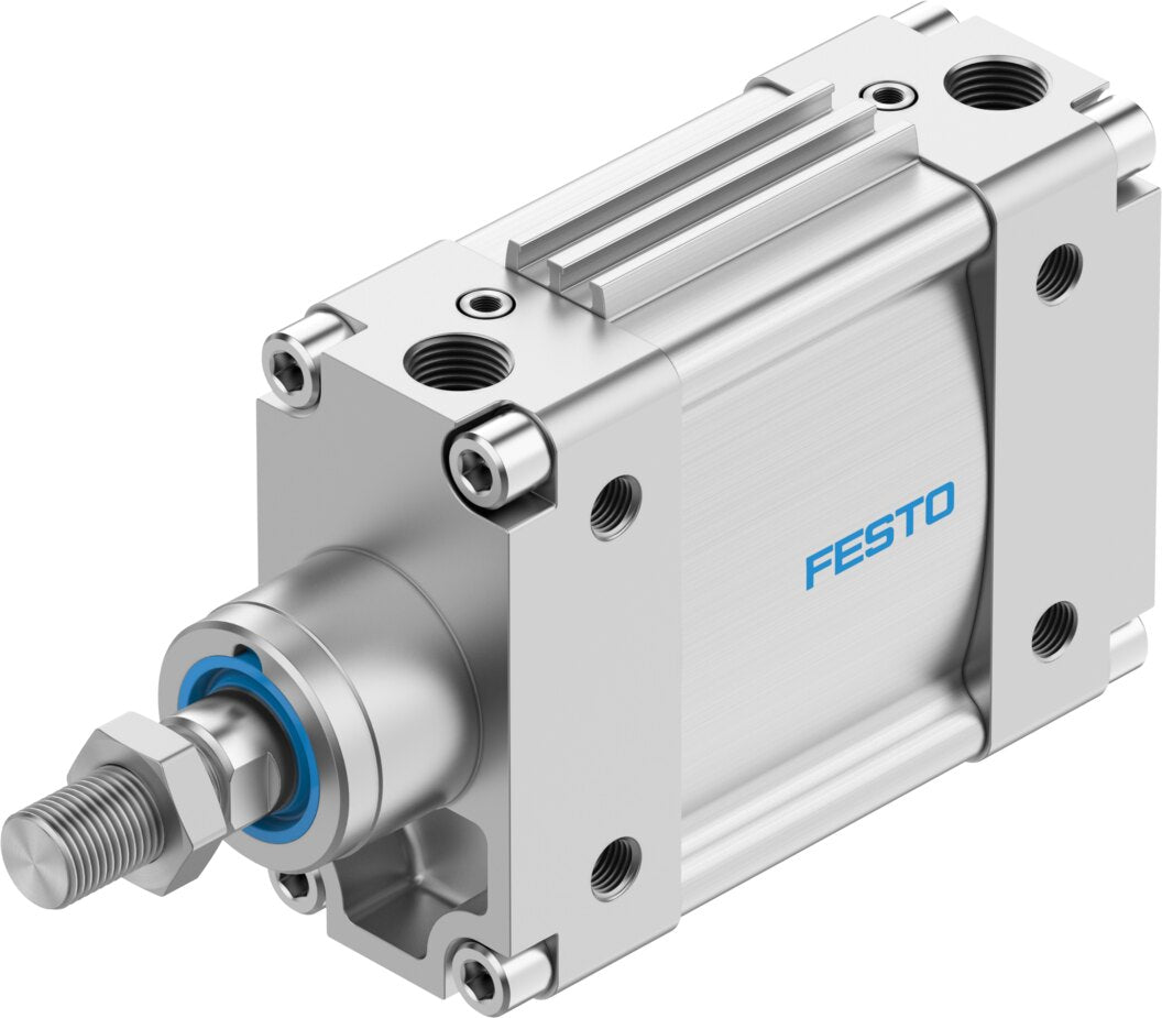 Festo | DZH-63-25-PPV-A | 63mm Bore x 25mm Stroke | Flat Pneumatic Cylinder