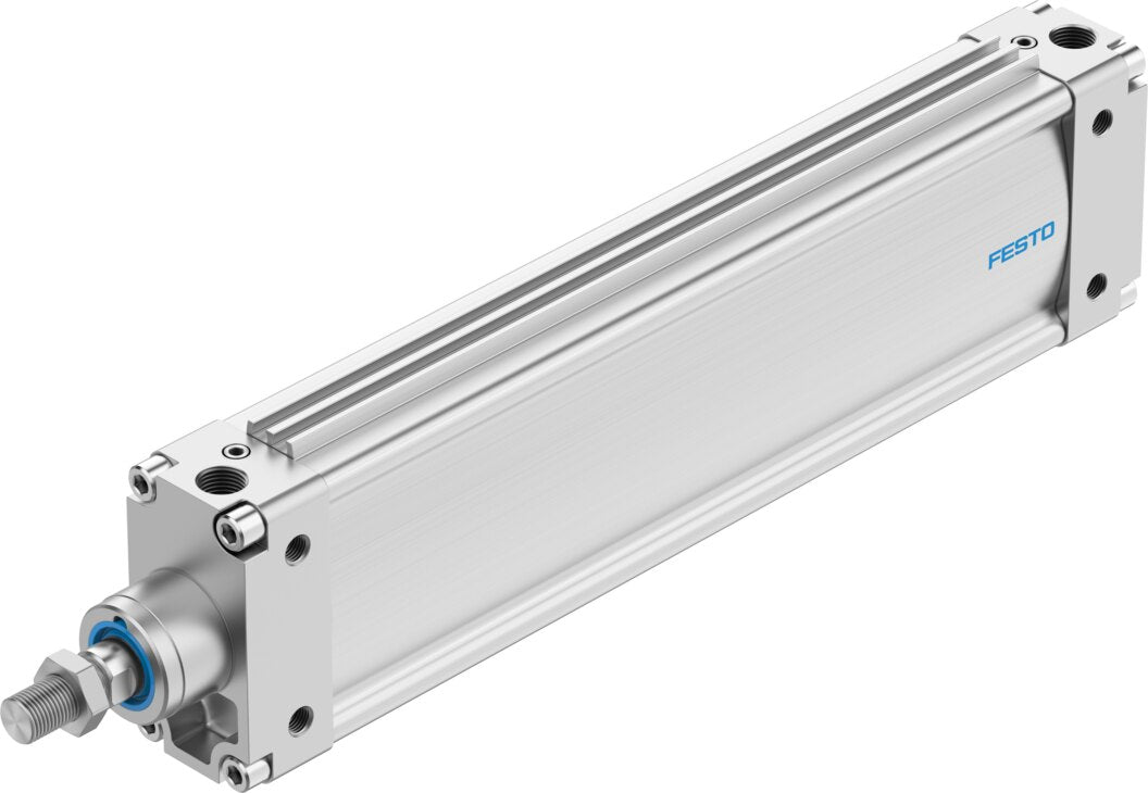 Festo | DZH-63-300-PPV-A | 63mm Bore x 300mm Stroke | Flat Pneumatic Cylinder