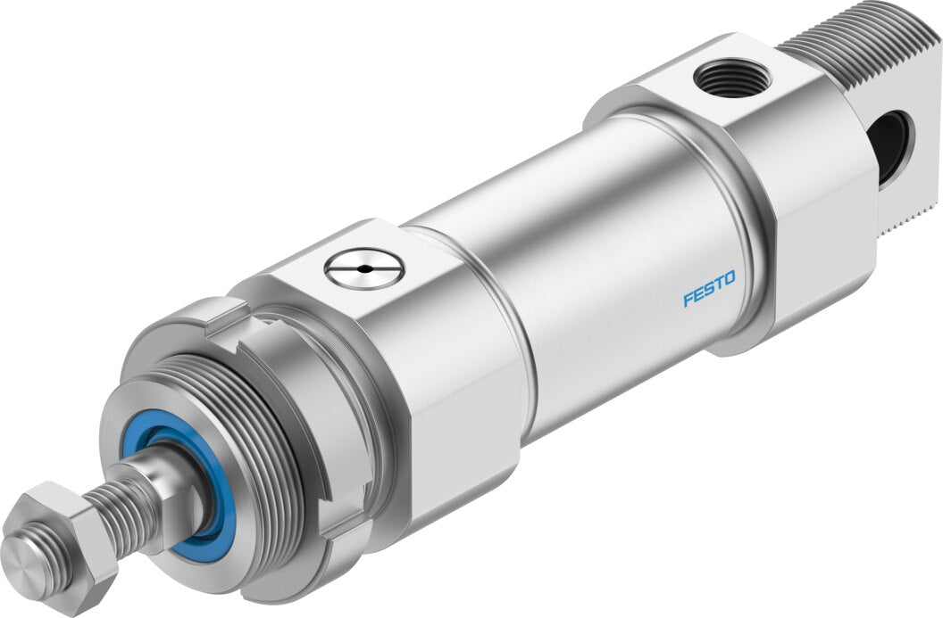 Festo | ESNU-40-25-P-A | 40mm Bore x 25mm Stroke | ISO 6432 | Pneumatic Cylinder