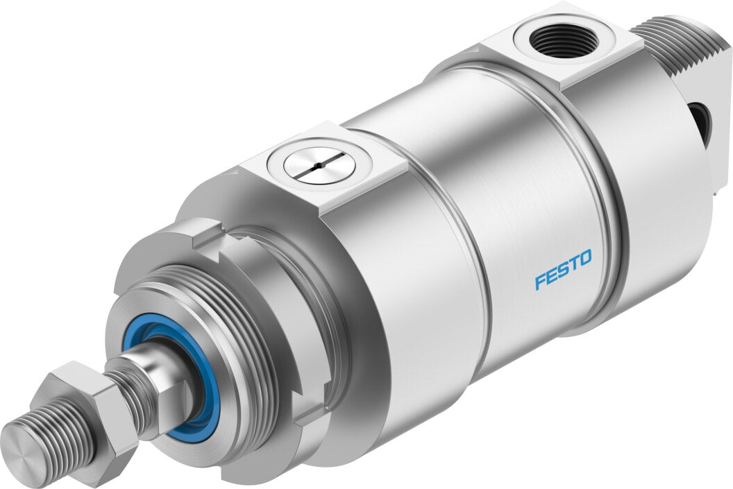 Festo | ESNU-63-10-P-A | 63mm Bore x 10mm Stroke | ISO 6432 | Pneumatic Cylinder