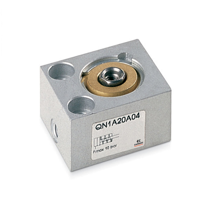Camozzi QN1A08A04 Short Stroke Pneumatic Cylinder - 8mm x 4mm