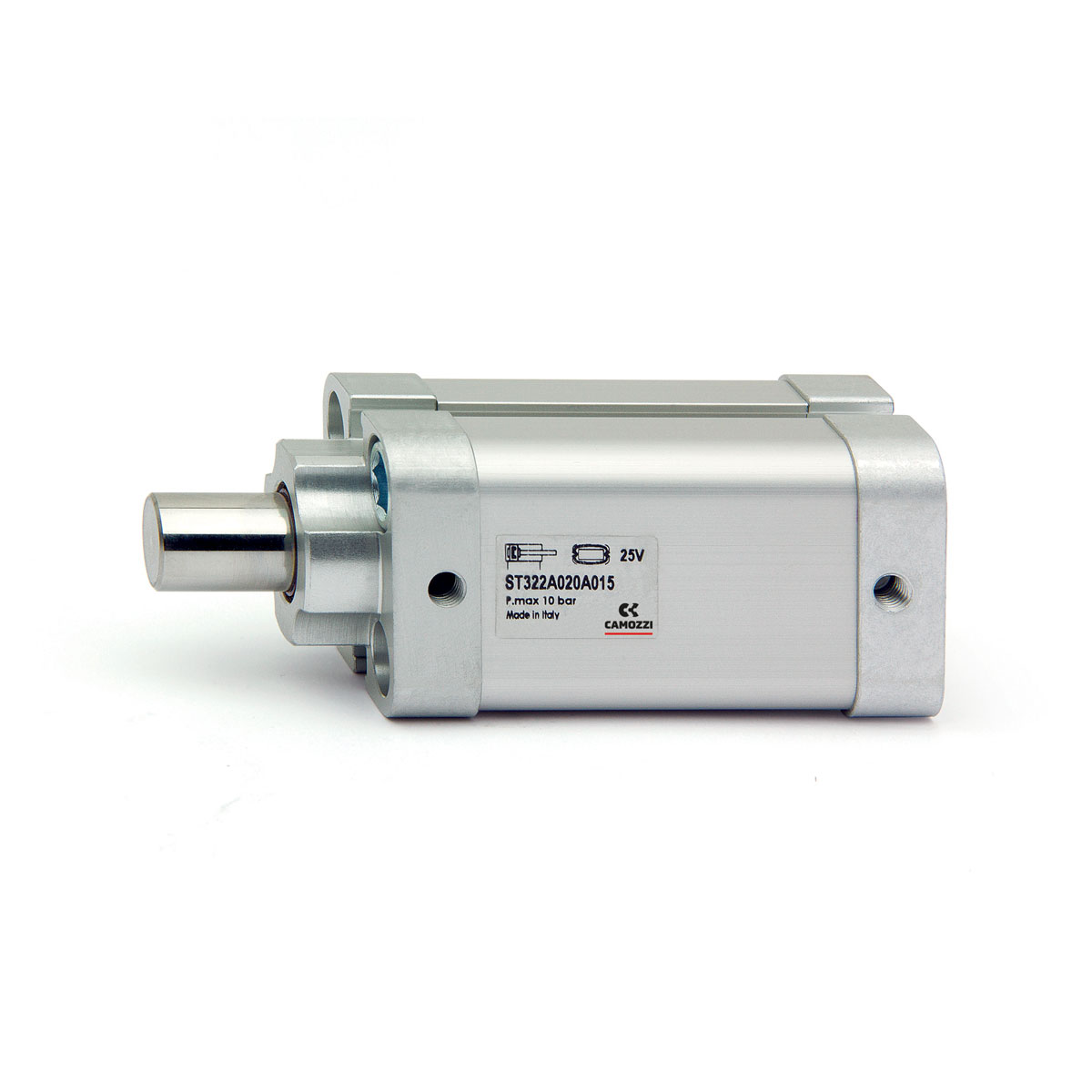 Camozzi | ST322R032R015 | 32mm Bore x 15mm Stroke | Compact Pneumatic Cylinder