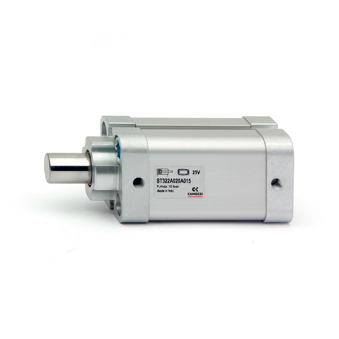 Camozzi ST322A020A010 Compact Pneumatic Cylinder - 20mm x 10mm