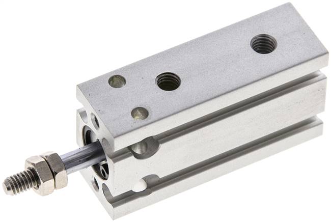 EMC | EU 10/10 | 10mm Bore x 10mm Stroke | Direct Mount | Pneumatic Cylinder