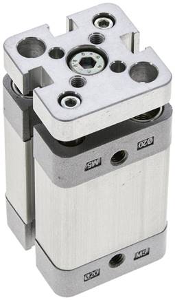 Airtec NADA 20/20 20mm Bore x 20mm Stroke ISO 21287 Pneumatic Cylinder