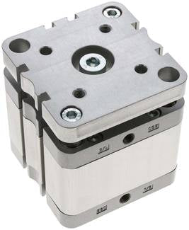 Airtec | NADA 80/25 | 80mm Bore x 25mm Stroke | ISO 21287 | Pneumatic Cylinder