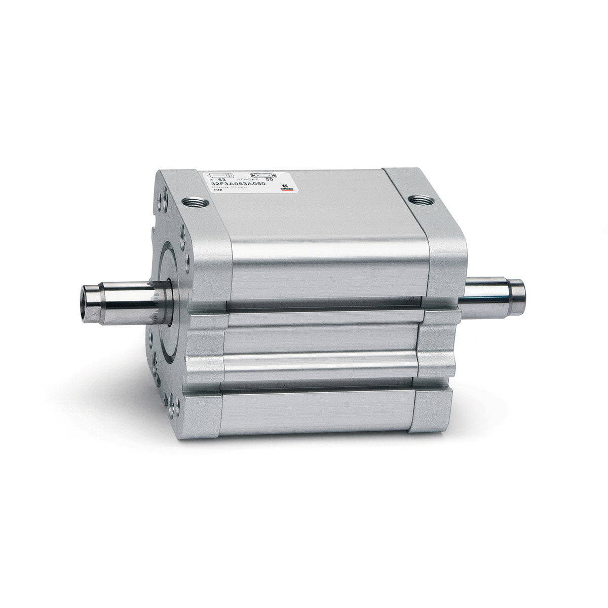 Camozzi | 32F3A032A005 | 32mm Bore x 5mm Stroke | ISO 21287 | Pneumatic Cylinder