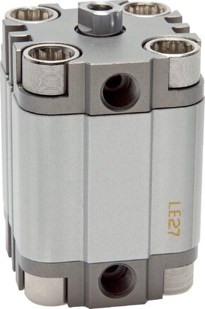 EMC | SES 40/80 | 40mm Bore x 80mm Stroke | Compact | Pneumatic Cylinder