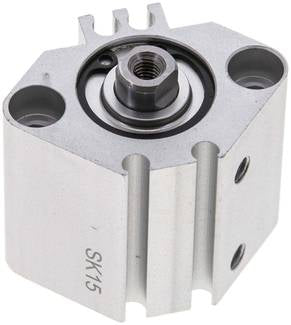 EMC | SQN 20/5 SZ | 20mm Bore x 5mm Stroke | Compact | Pneumatic Cylinder