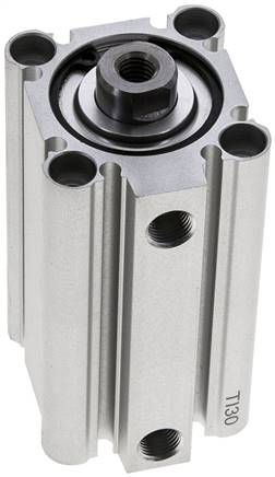 EMC | SQN 32/50 SZ | 32mm Bore x 50mm Stroke | Compact | Pneumatic Cylinder
