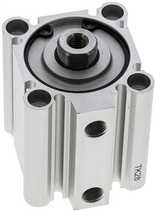EMC SQN 40/20 SZ 40mm bore x 20mm stroke compact pneumatic cylinder