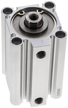 EMC SQN 40/45 SZ 40mm bore x 45mm stroke compact pneumatic cylinder