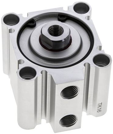 EMC | SQN 50/10 SZ | 50mm Bore x 10mm Stroke | Compact | Pneumatic Cylinder