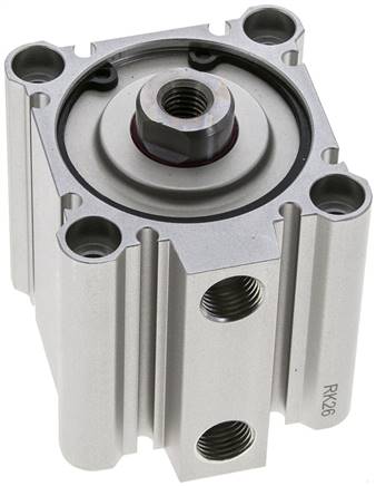 EMC SQN 50/25 SZ 50mm bore x 25mm stroke compact pneumatic cylinder