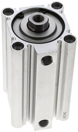 EMC | SQN 50/75 SZ | 50mm Bore x 75mm Stroke | Compact | Pneumatic Cylinder