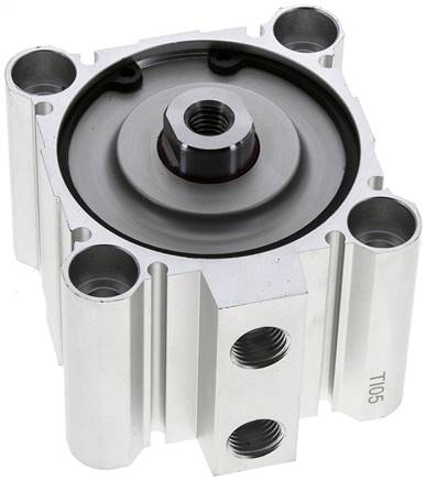 EMC | SQN 63/10 SZ | 63mm Bore x 10mm Stroke | Compact | Pneumatic Cylinder