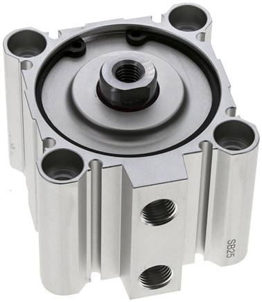 EMC | SQN 63/15 SZ | 63mm Bore x 15mm Stroke | Compact | Pneumatic Cylinder