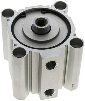 EMC SQN 80/35 SZ 80mm bore x 35mm stroke compact pneumatic cylinder
