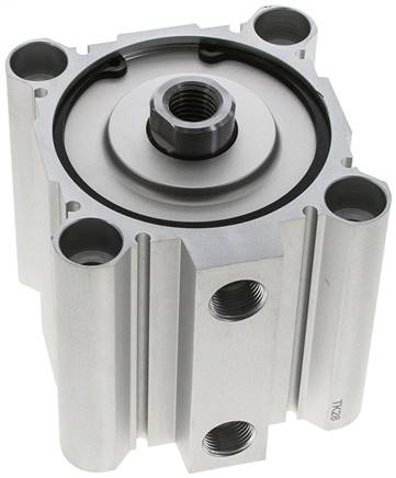 EMC SQN 80/40 SZ 80mm bore x 40mm stroke compact pneumatic cylinder