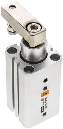 EMC | SQKL 25/10 | 25mm Bore x 10mm Stroke | Clamping | Pneumatic Cylinder