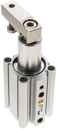 EMC | SQKR 40/20 | 40mm Bore x 20mm Stroke | Clamping | Pneumatic Cylinder
