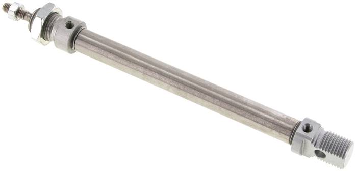 Airtec ZD 12/100 12mm Bore x 100mm Stroke ISO 6432 Pneumatic Cylinder