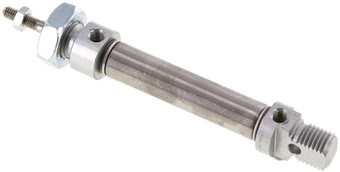 Airtec ZDM 10/25 10mm Bore x 25mm Stroke ISO 6432 Pneumatic Cylinder