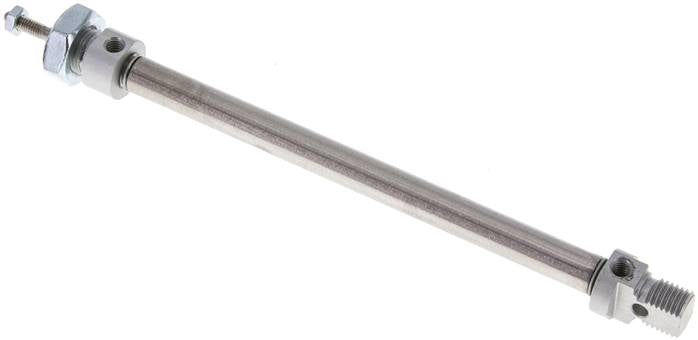 Airtec ZDM 8/100 8mm Bore x 100mm Stroke ISO 6432 Pneumatic Cylinder