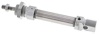 Airtec | ZEM 12/25 | 12mm Bore x 25mm Stroke | ISO 6432 | Pneumatic Cylinder