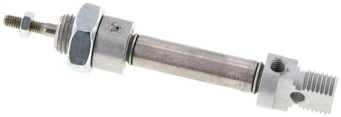 Airtec ZEM 8/10 8mm Bore x 10mm Stroke ISO 6432 Pneumatic Cylinder