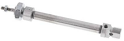 Airtec ZEM 8/50 8mm Bore x 50mm Stroke ISO 6432 Pneumatic Cylinder